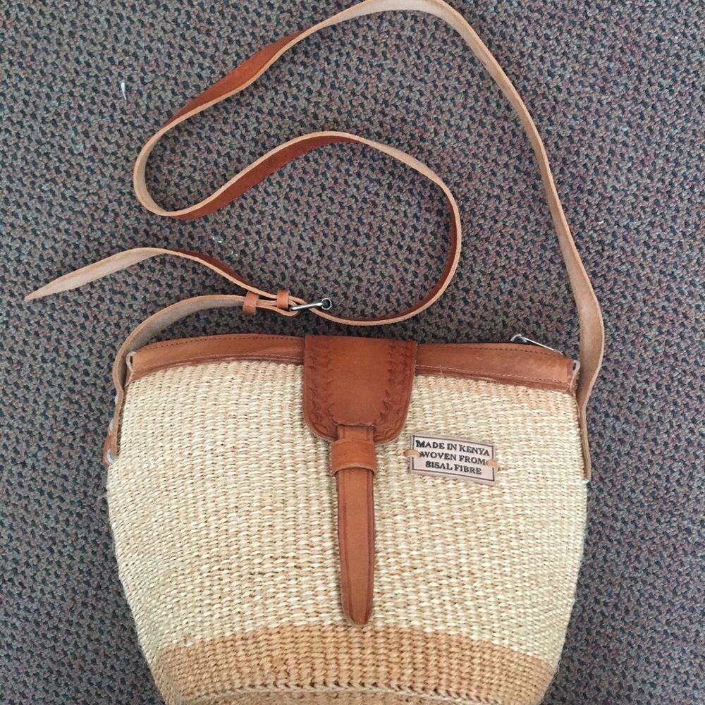 Kenyan Basket Purse